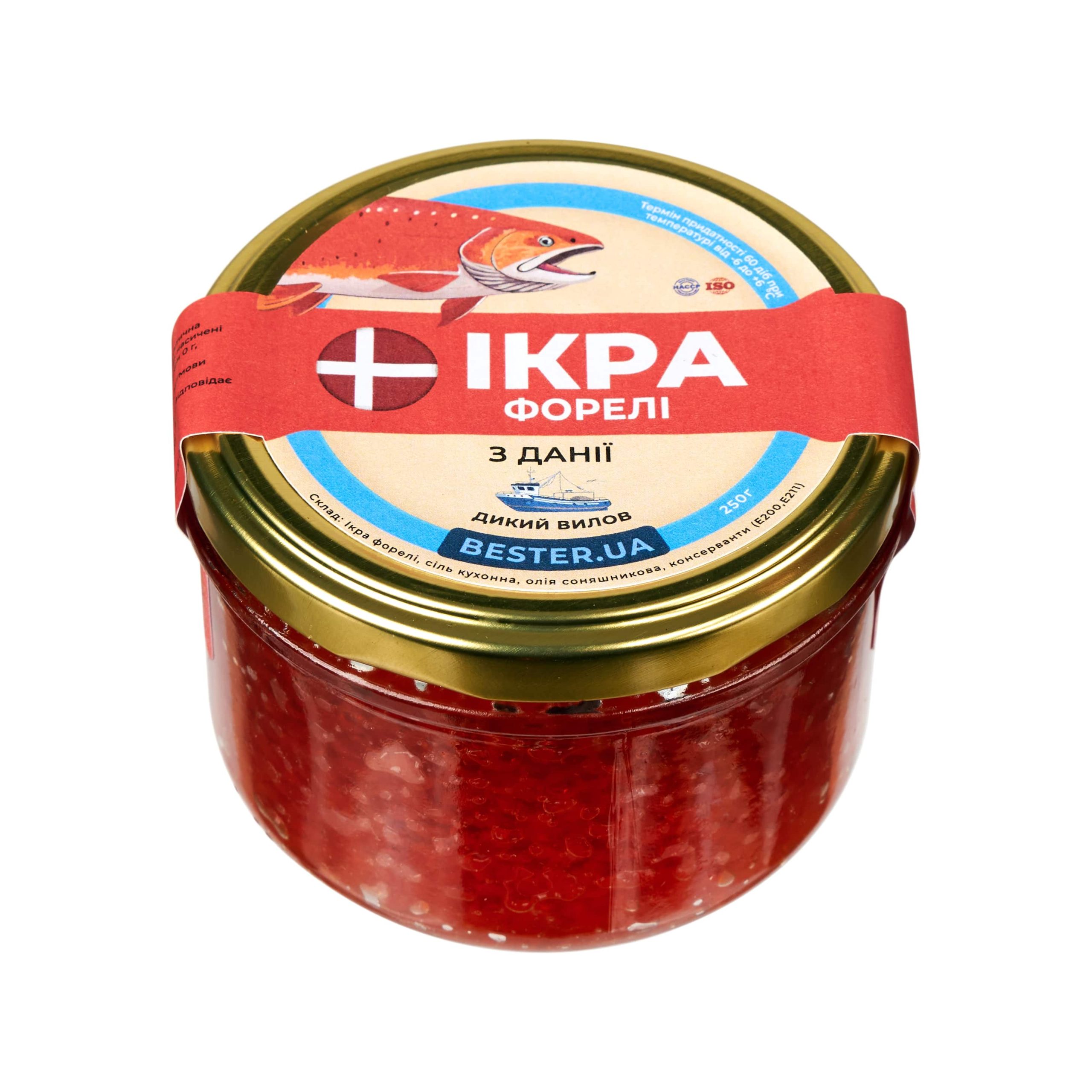 Ікра форелі Данія