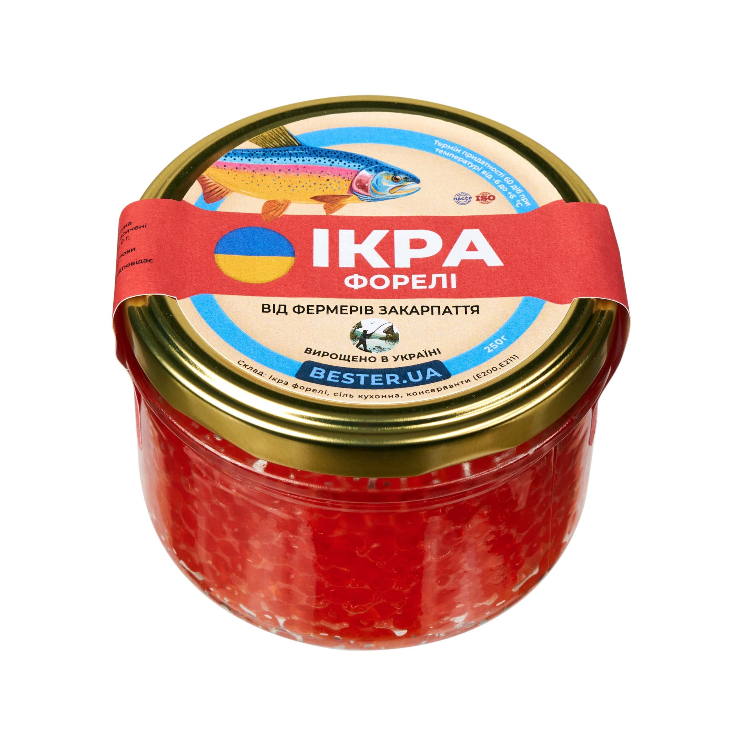Ікра форелі Україна