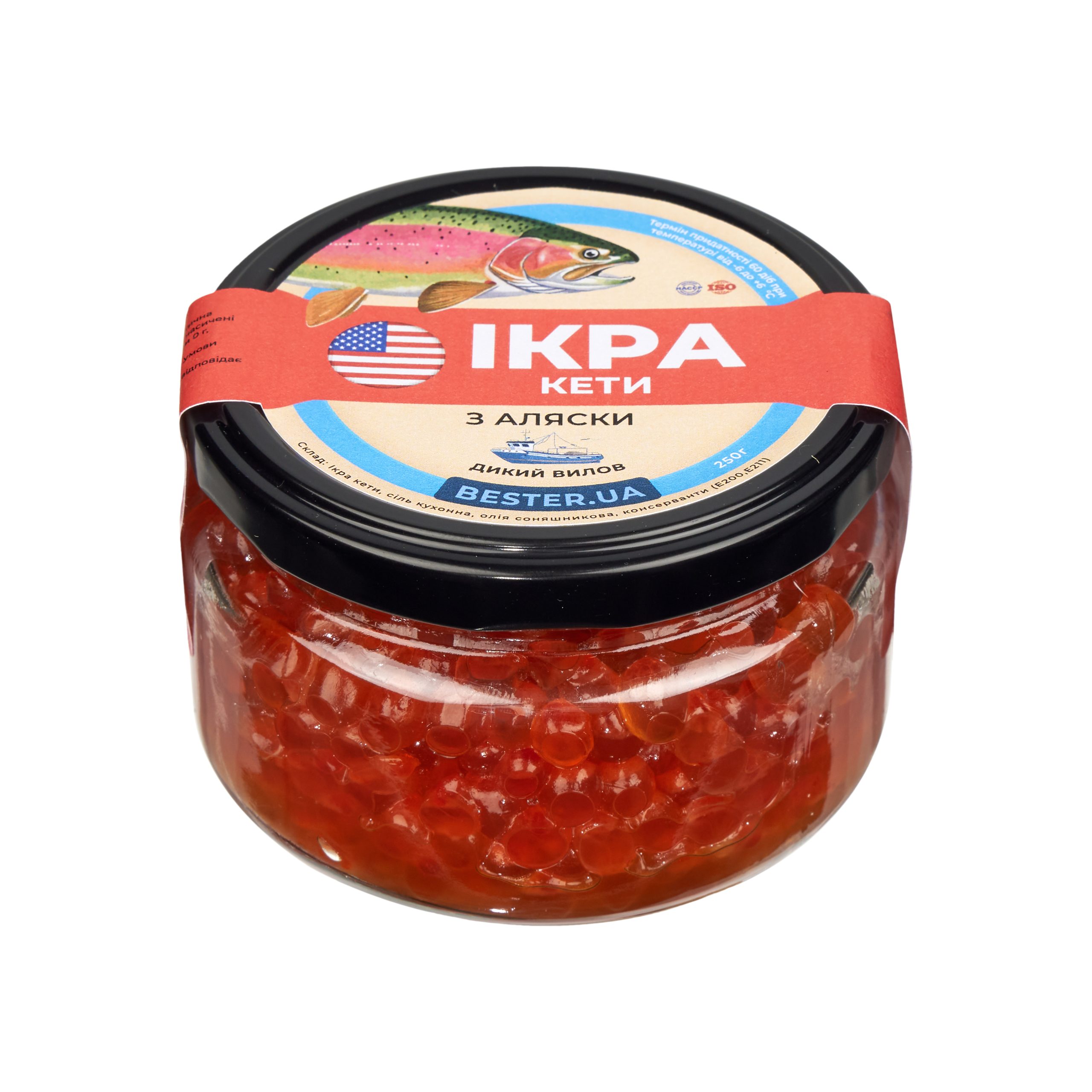 Ікра кети Аляска